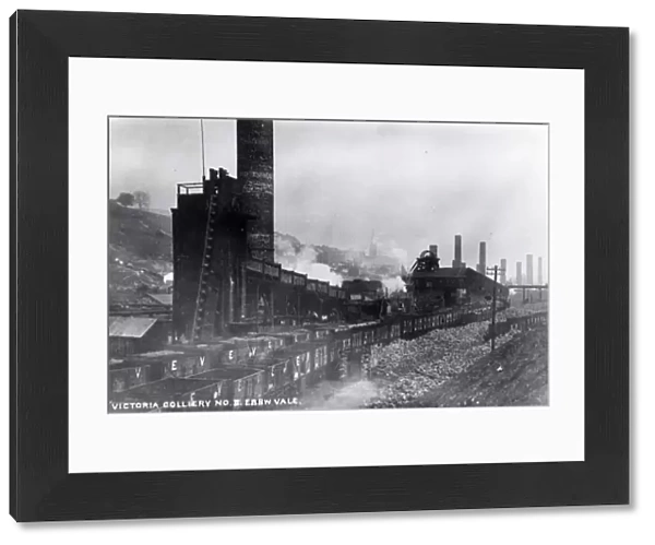 Victoria Colliery, Ebbw Vale, Gwent, South Wales
