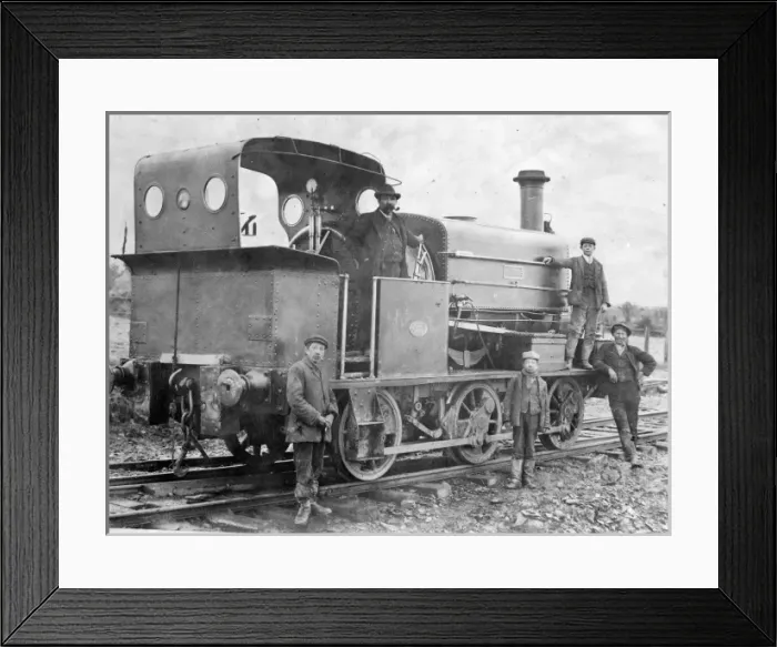 Framed Print : GWR locomotive, Treffgarne, Pembrokeshire, South Wales Framed Print : GWR locomotive, Treffgarne, Pembrokeshire, South Wales