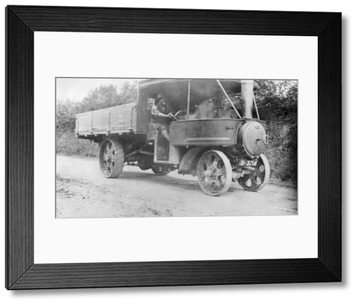Framed Print : Steam powered vehicle, South Wales Framed Print : Steam powered vehicle, South Wales