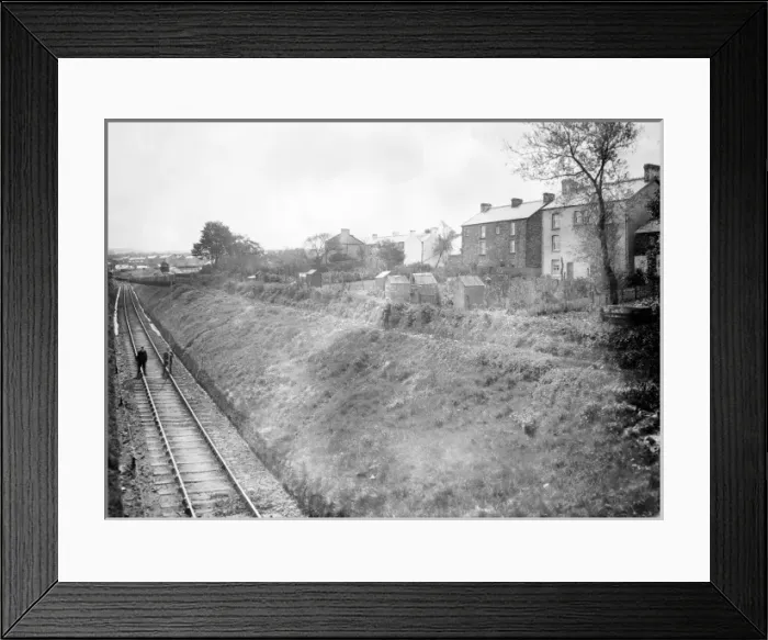 Framed Print : Near Skewen Railway Station, Glamorgan, South Wales Framed Print : Near Skewen Railway Station, Glamorgan, South Wales