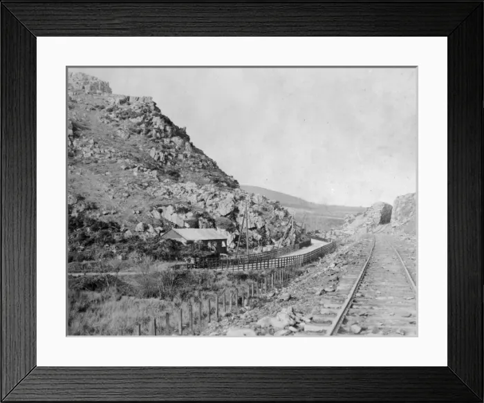 Framed Print : GWR line at Treffgarne, Pembrokeshire, South Wales Framed Print : GWR line at Treffgarne, Pembrokeshire, South Wales