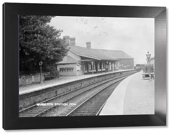 Narberth Railway Station, Pembrokeshire, South Wales