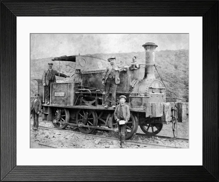 Framed Print : GWR locomotive, Treffgarne, Pembrokeshire, South Wales Framed Print : GWR locomotive, Treffgarne, Pembrokeshire, South Wales