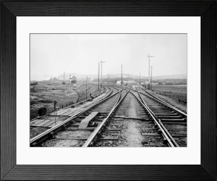Framed Print : Swansea main railway sidings, Glamorgan, South Wales Framed Print : Swansea main railway sidings, Glamorgan, South Wales