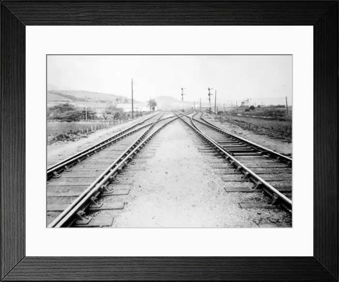 Framed Print : Cardonnel Junction, near Neath, South Wales Framed Print : Cardonnel Junction, near Neath, South Wales
