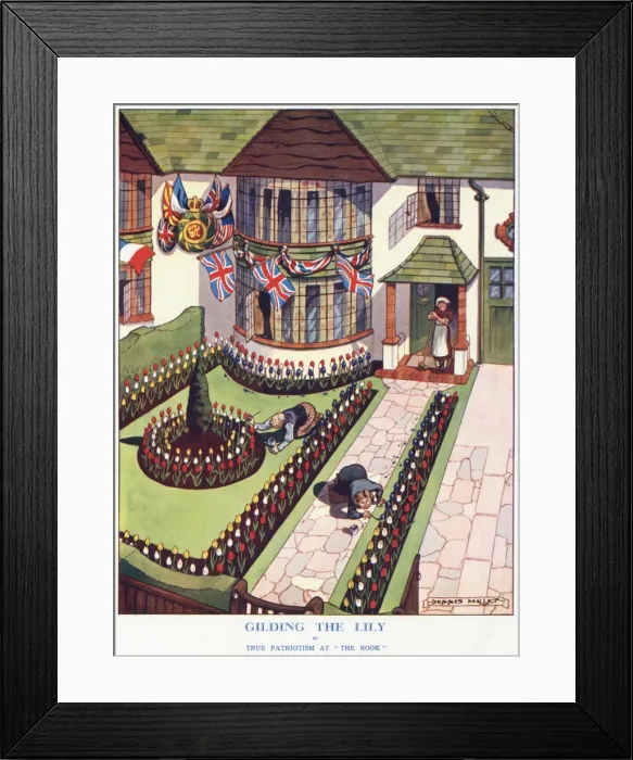 Framed Print : Gilding the Lily by Dennis Mallet Framed Print : Gilding the Lily by Dennis Mallet
