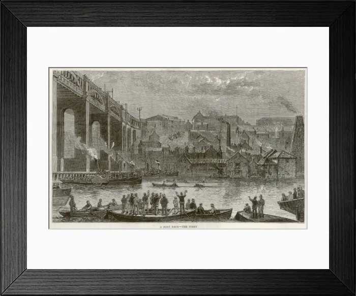 Framed Print : Newcastle boat race Framed Print : Newcastle boat race