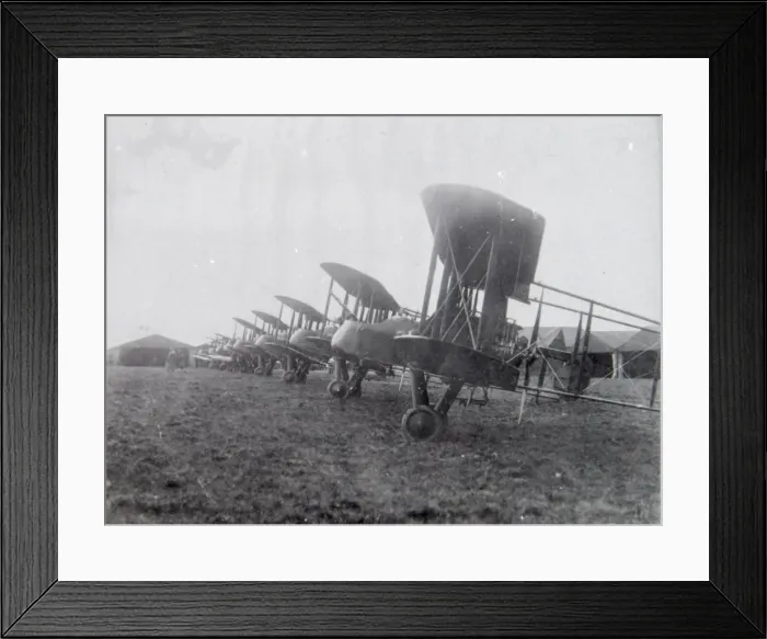Framed Print : World War One aircraft awaiting conversion to civilian use Framed Print : World War One aircraft awaiting conversion to civilian use