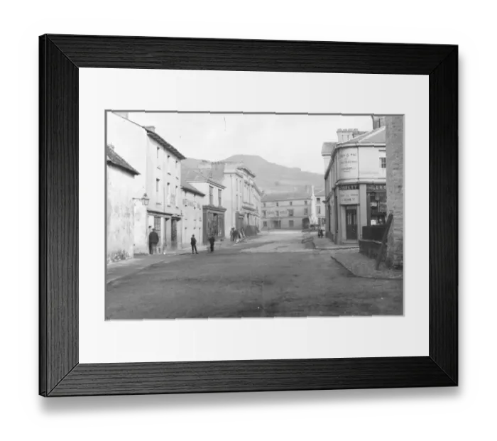 Framed Print : Bear Hotel and shops, Crickhowell, Powys, Mid Wales Framed Print : Bear Hotel and shops, Crickhowell, Powys, Mid Wales
