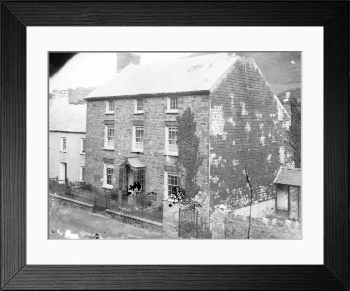 Framed Print : Three storey house, Crickhowell, Powys, Mid Wales Framed Print : Three storey house, Crickhowell, Powys, Mid Wales