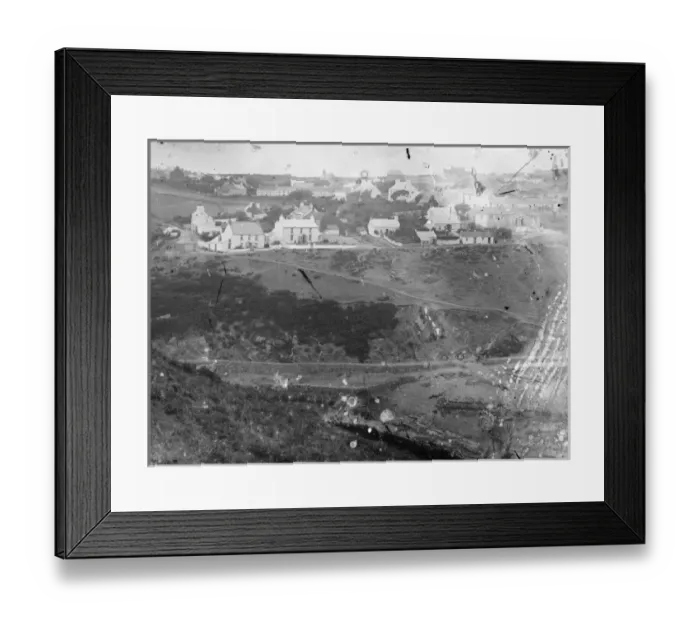 Framed Print : Coastal village and port, Pembrokeshire, South Wales Framed Print : Coastal village and port, Pembrokeshire, South Wales