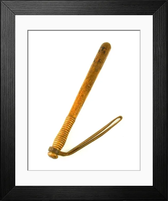 Framed Print : Metropolitan Police truncheon Framed Print : Metropolitan Police truncheon