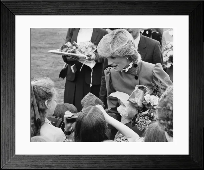 Framed Print : Diana, Princess of Wales - St. Columb, Cornwall Framed Print : Diana, Princess of Wales - St. Columb, Cornwall