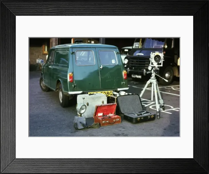 Framed Print : Metropolitan Police investigation equipment Framed Print : Metropolitan Police investigation equipment