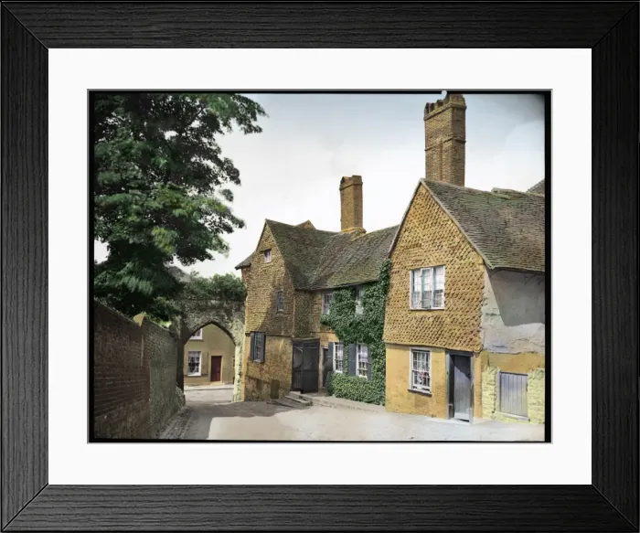 Framed Print : Unidentified old building with gothic archway Framed Print : Unidentified old building with gothic archway
