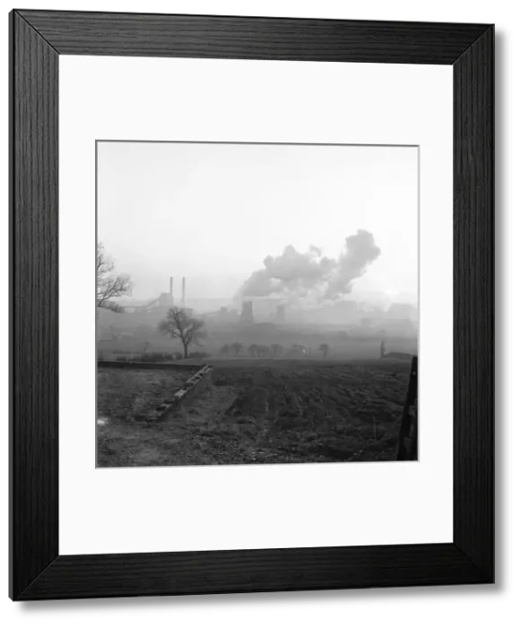 Framed Print : Coal carbonisation, Mining Framed Print : Coal carbonisation, Mining