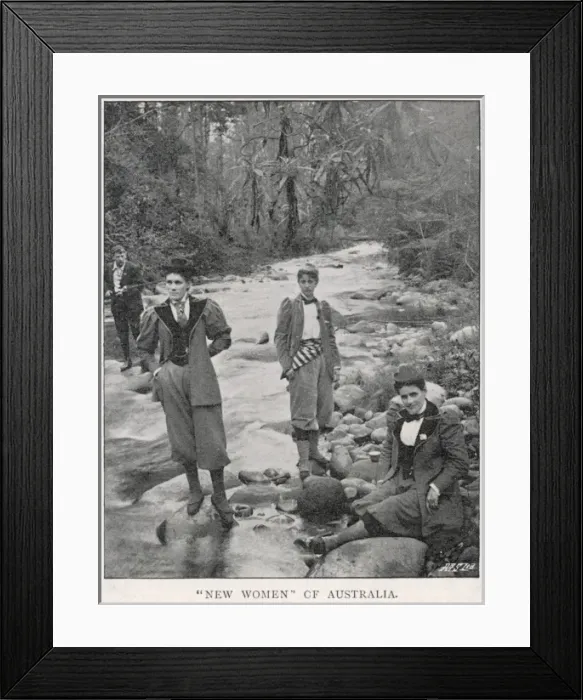 Framed Print : New Women of Australia