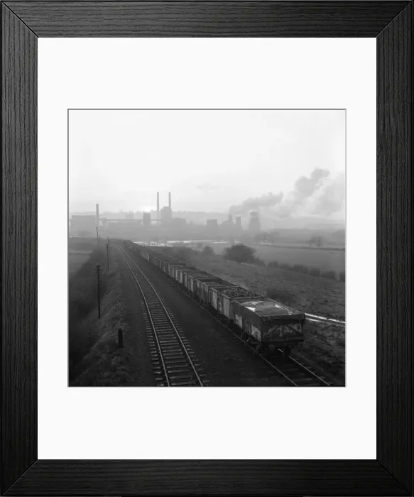 Framed Print : Coal carbonisation, Mining Framed Print : Coal carbonisation, Mining
