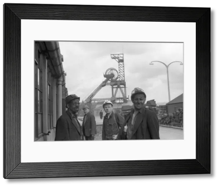 Framed Print : Bank Hall Colliery, Mining