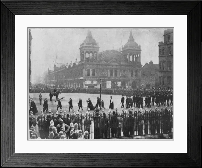 Framed Print : The Funeral of Gladstone Framed Print : The Funeral of Gladstone