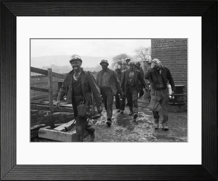 Framed Print : Bank Hall Colliery, Mining