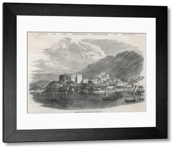 Framed Print : Bejaia viewed from the sea Framed Print : Bejaia viewed from the sea
