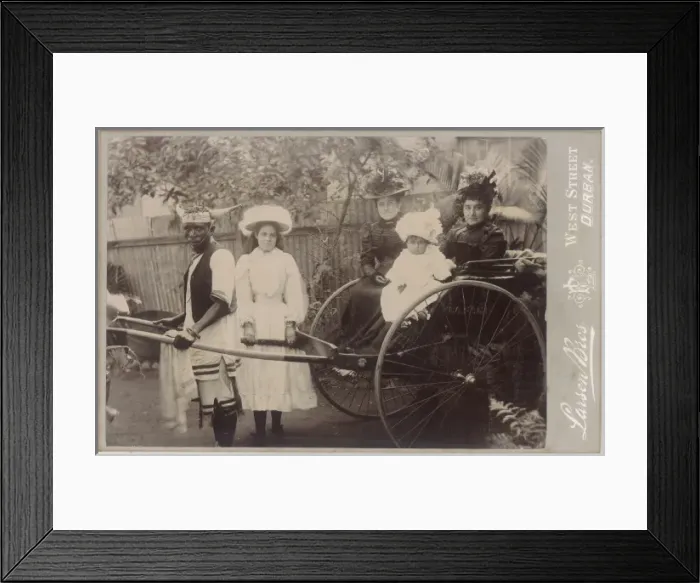 Framed Print : Edwardian family in South Africa Framed Print : Edwardian family in South Africa