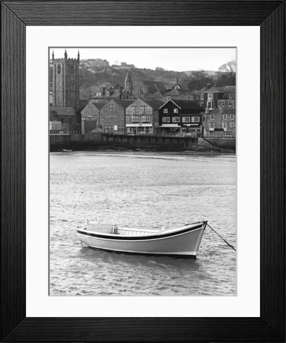 Framed Print : Rowing boat, the Kathryn Anne, off the Devon coast Framed Print : Rowing boat, the Kathryn Anne, off the Devon coast