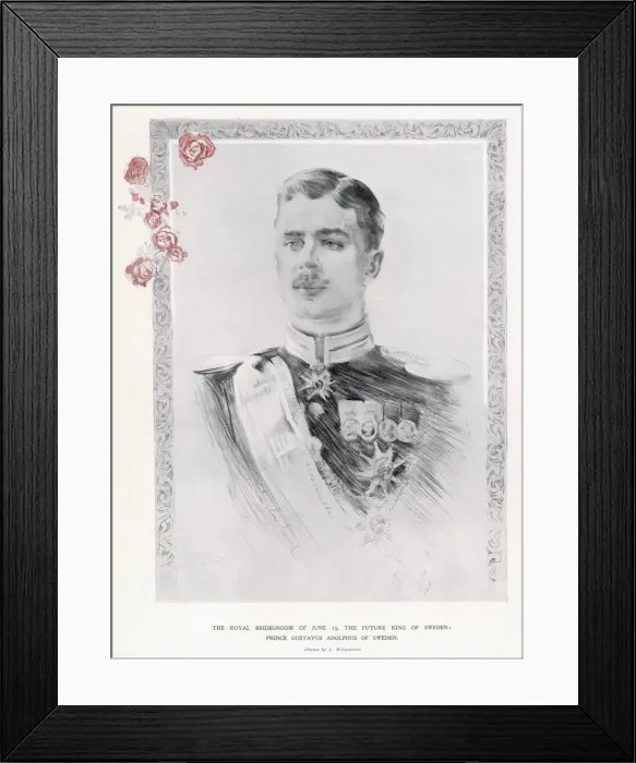 Framed Print : Prince Gustavus Adolphus of Sweden Framed Print : Prince Gustavus Adolphus of Sweden