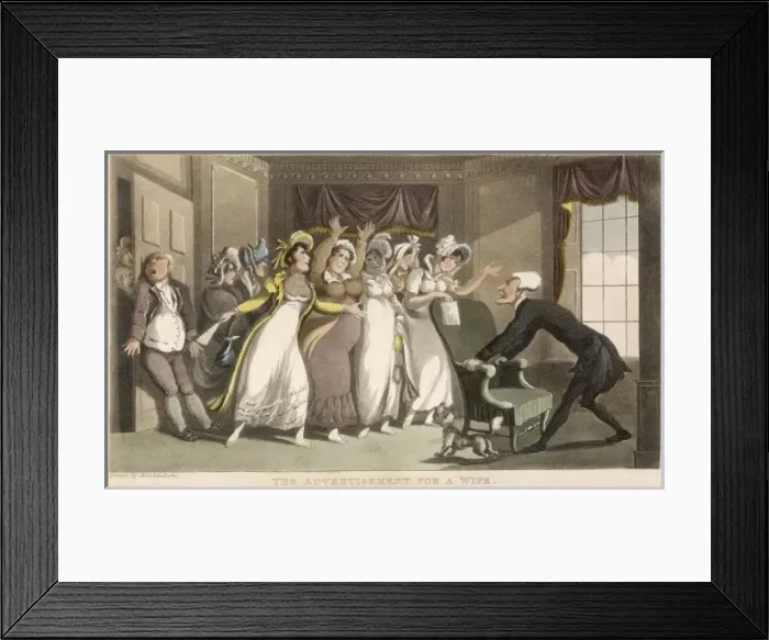 Framed Print : The Advertisement for a Wife Framed Print : The Advertisement for a Wife