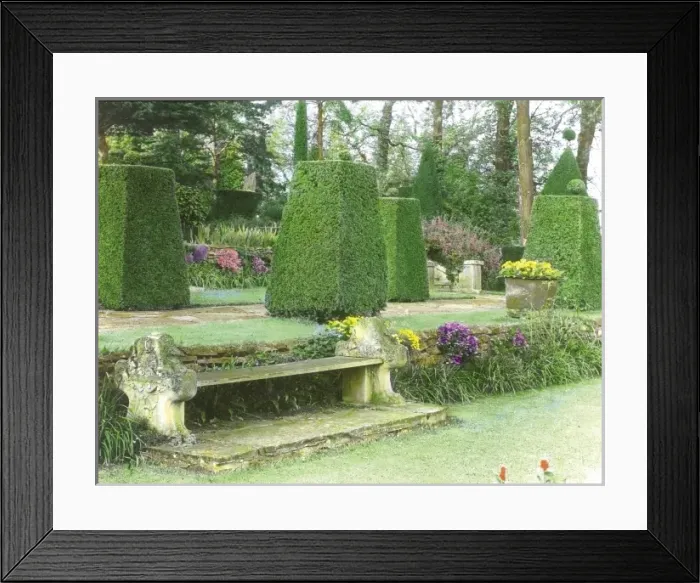 Framed Print : Gardens at Sedgewick Park House, near Horsham, Sussex Framed Print : Gardens at Sedgewick Park House, near Horsham, Sussex