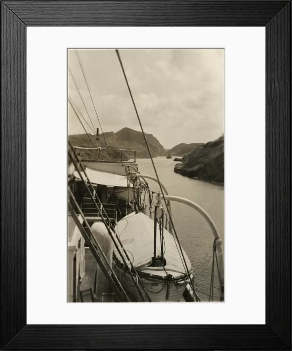 Framed Print : Gaillard Cut, Panama Canal Framed Print : Gaillard Cut, Panama Canal