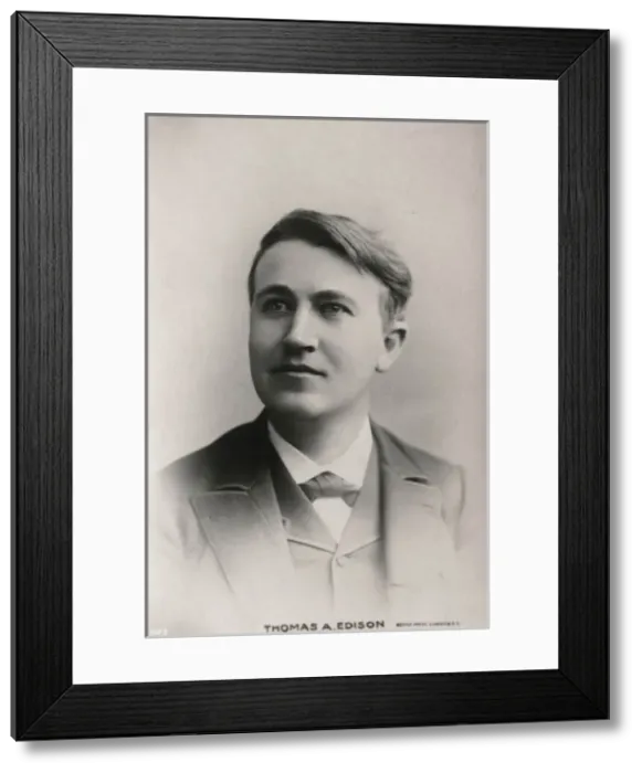 Framed Print : Thomas A. Edison Framed Print : Thomas A. Edison