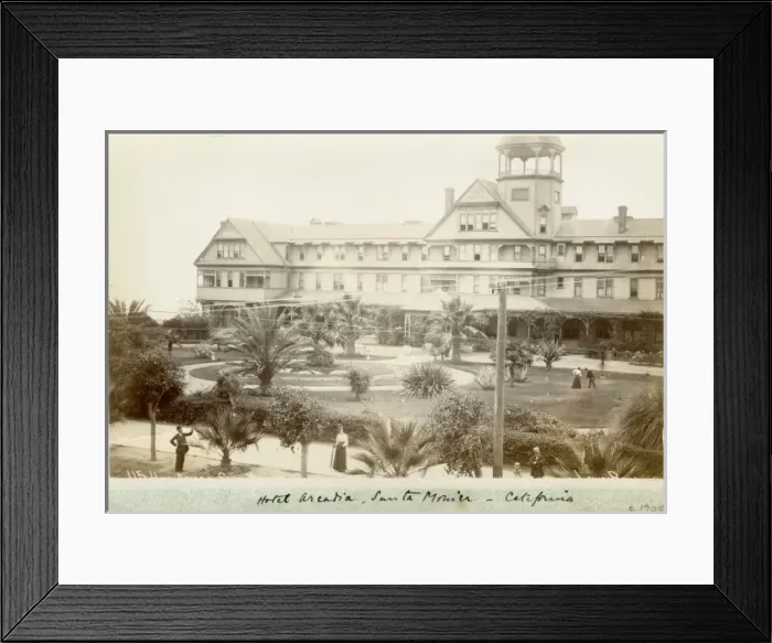 Framed Print : Hotel Arcadia, Santa Monica, California Framed Print : Hotel Arcadia, Santa Monica, California