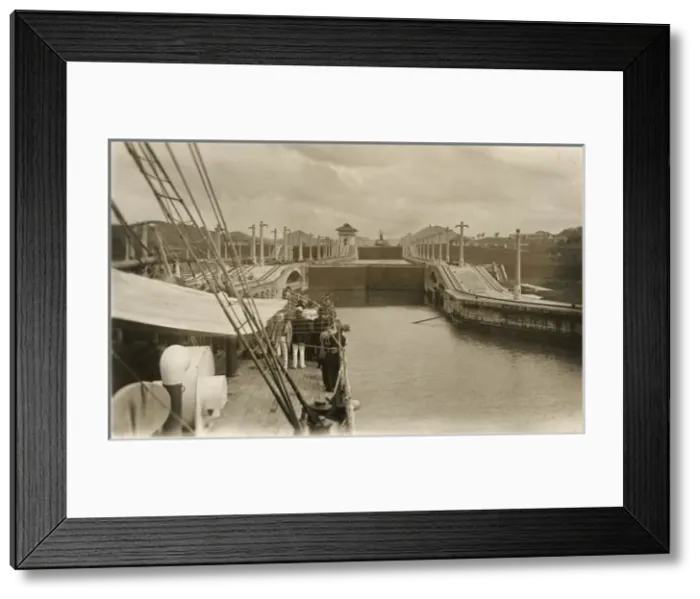 Framed Print : Pacific entrance to the Panama Canal Framed Print : Pacific entrance to the Panama Canal