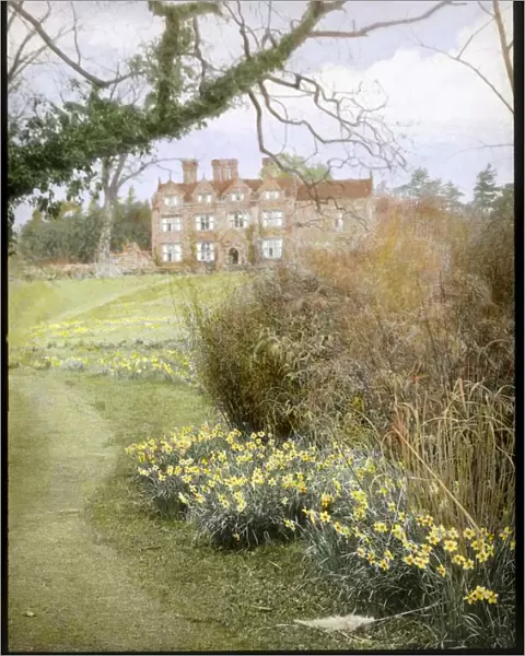 Gardens at Gravetye Manor, near East Grinstead, Sussex