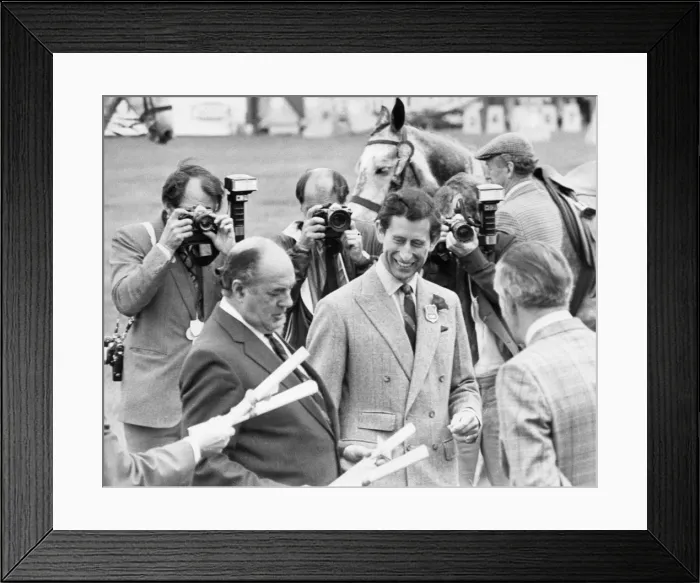 Framed Print : HRH Prince of Wales - Royal Cornwall Show