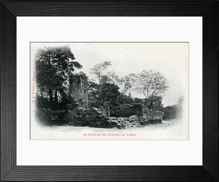 Framed Print : Murallas panama life Framed Print : Murallas panama life