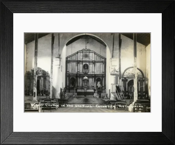 Framed Print : Cathedral Porto Bello Framed Print : Cathedral Porto Bello