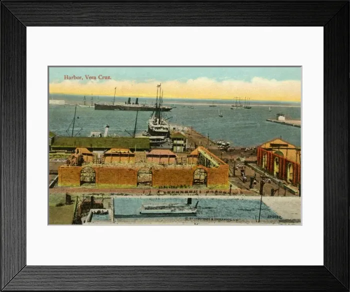 Framed Print : Vera Cruz harbour Framed Print : Vera Cruz harbour