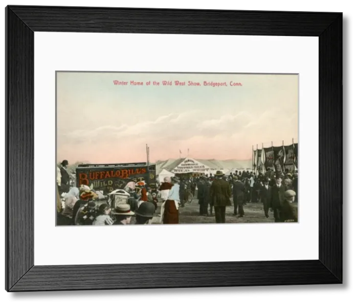 Framed Print : The winter home of the Wild West Show Framed Print : The winter home of the Wild West Show