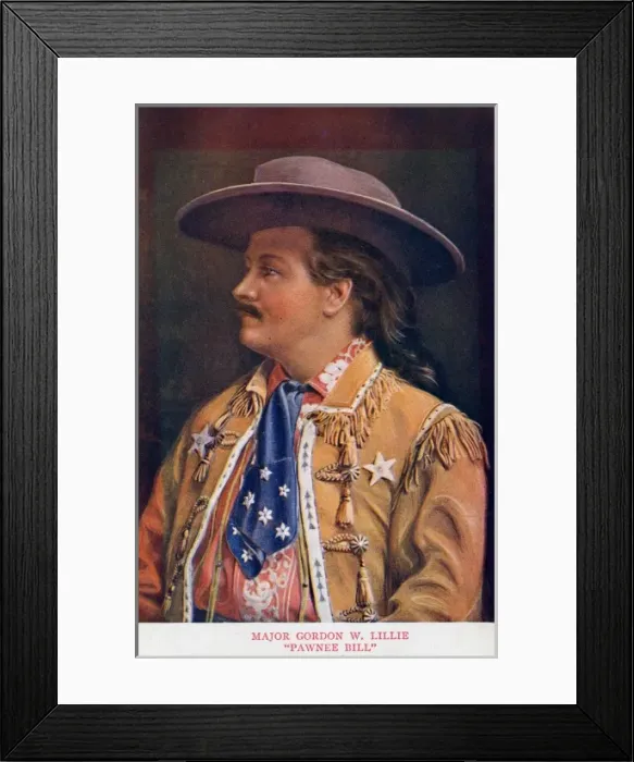 Framed Print : Major Gordon W. Lillie, Pawnee Bill Framed Print : Major Gordon W. Lillie, Pawnee Bill