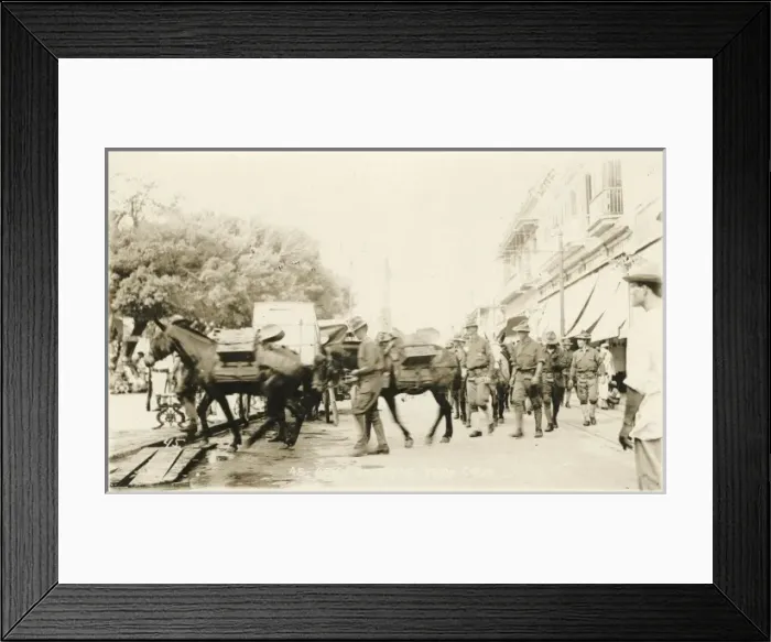 Framed Print : The American army entering Vera Cruz, Mexico Framed Print : The American army entering Vera Cruz, Mexico