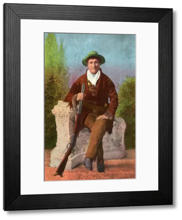 Framed Print : Calamity Jane, notorious frontier character
