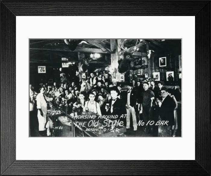 Framed Print : Horsing around at the Old Style No. 10 Bar Framed Print : Horsing around at the Old Style No. 10 Bar