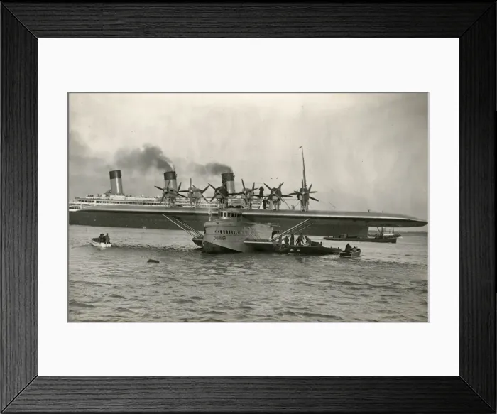 Framed Print : The Seaplane Dornier Dox in the Solent Framed Print : The Seaplane Dornier Dox in the Solent