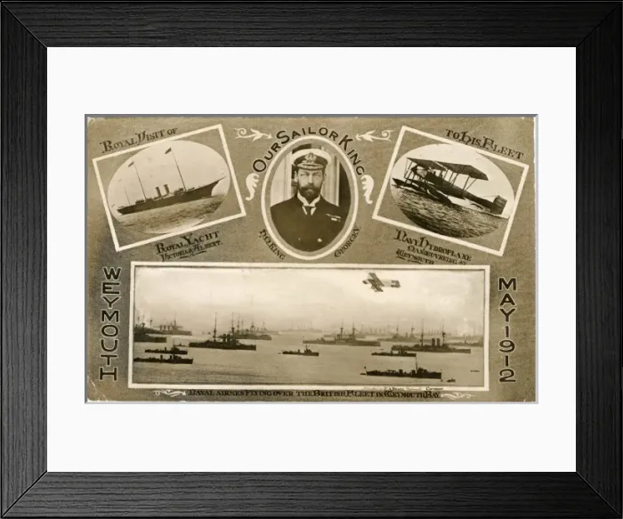 Framed Print : Our sailor King, King George V Framed Print : Our sailor King, King George V