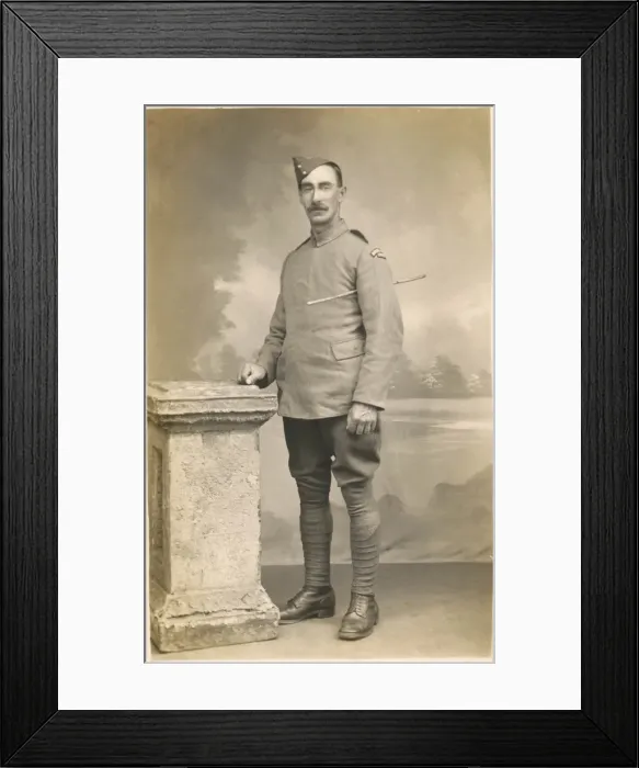 Framed Print : Portrait of a Royal Air Corps officer Framed Print : Portrait of a Royal Air Corps officer