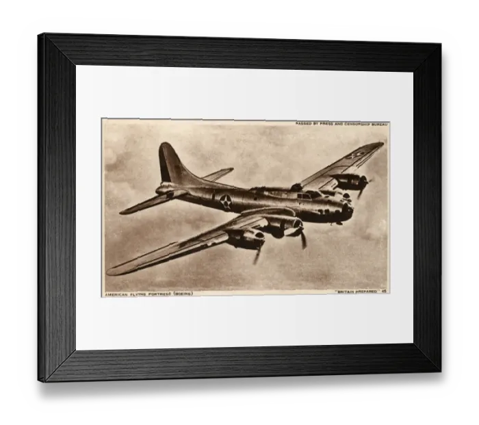 Framed Print : American Flying Fortress (Boeing) Framed Print : American Flying Fortress (Boeing)
