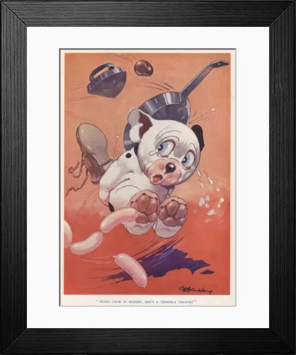 Framed Print : When a cook is roused Framed Print : When a cook is roused